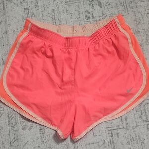 Nike Women's Bright Coral Athletic Shorts